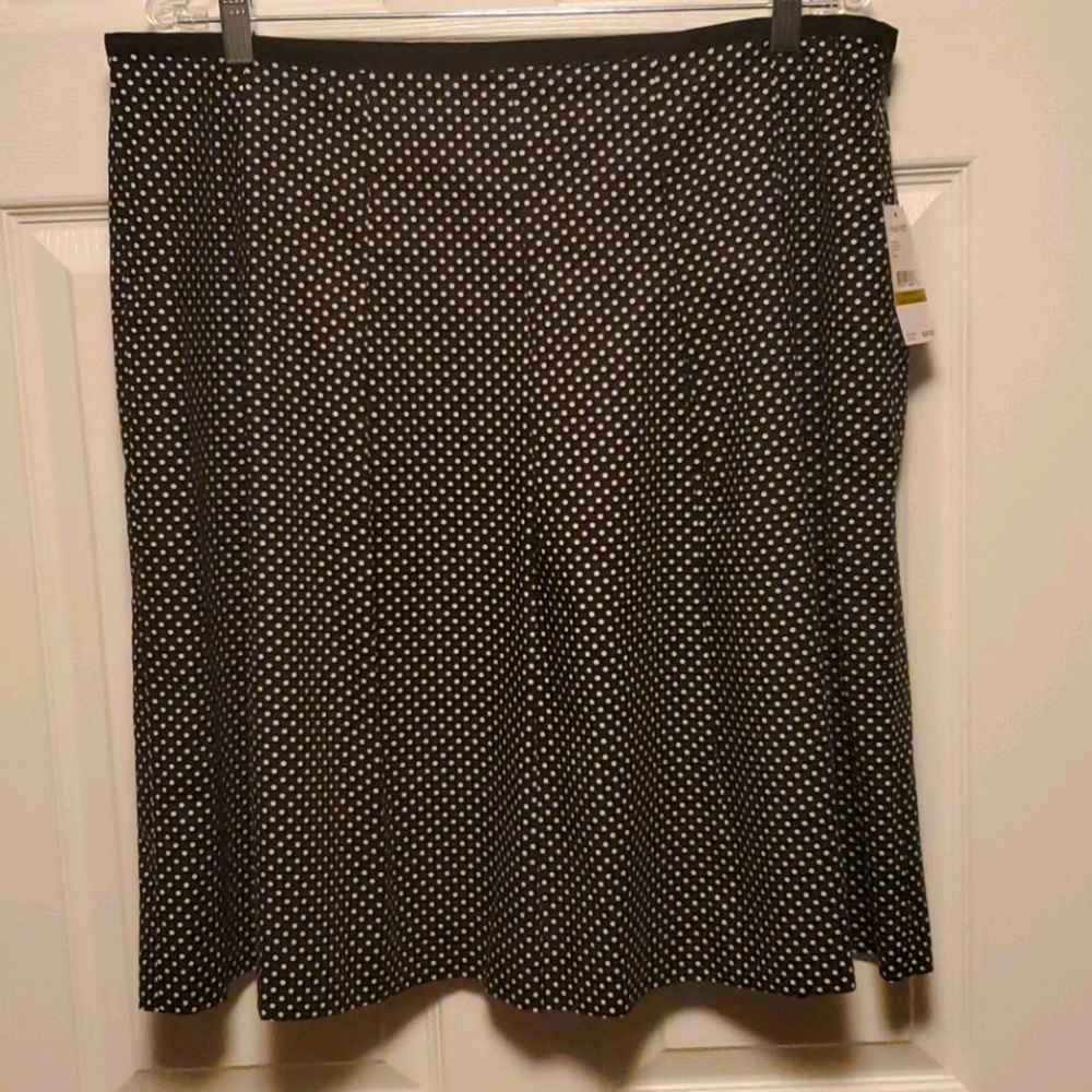 Nine West Polka Dot Skirt